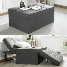 Carregar imagem no visualizador da galeria, Puff Conforti Multifuncional 3 em 1 + 2 Travesseiros Brinde