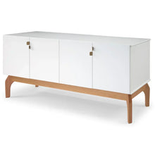 Carregar imagem no visualizador da galeria, Buffet Oasi Pés em Madeira Maciça de Eucalipto