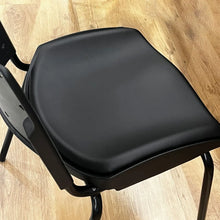 Carregar imagem no visualizador da galeria, Kit com 2 Cadeiras Fixas Ergonômicas para Escritório com Assento Estofado