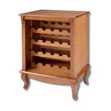 Carregar imagem no visualizador da galeria, Adega para Vinhos Verona em Madeira Maciça de Taeda para 20 Garrafas
