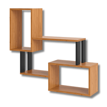 Carregar imagem no visualizador da galeria, Estante Nicho Industrial para Livros Home Office
