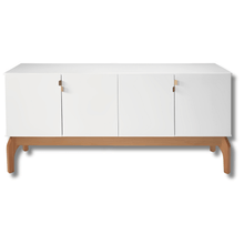 Carregar imagem no visualizador da galeria, Buffet Oasi Pés em Madeira Maciça de Eucalipto
