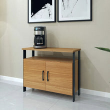 Carregar imagem no visualizador da galeria, Balcão Aparador Design Industrial Com 02 Portas
