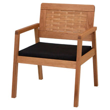 Carregar imagem no visualizador da galeria, Sofá 2 Lugares em Madeira de Eucalipto + Poltrona Natura Trançado em Madeira
