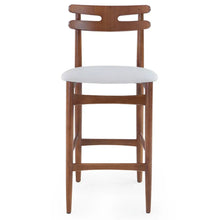 Carregar imagem no visualizador da galeria, Kit de Mesa Bistrô Roma Madeira de Eucalipto com Banquetas Heros Madeira de Tauari
