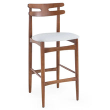 Carregar imagem no visualizador da galeria, Kit de Mesa Bistrô Roma Madeira de Eucalipto com Banquetas Heros Madeira de Tauari
