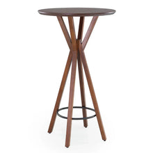 Carregar imagem no visualizador da galeria, Kit de Mesa Bistrô Roma Madeira de Eucalipto com Banquetas Heros Madeira de Tauari
