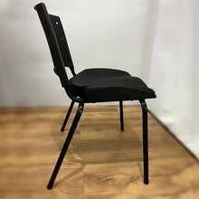 Carregar imagem no visualizador da galeria, Kit com 2 Cadeiras Fixas Ergonômicas para Escritório com Assento Estofado
