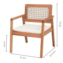 Carregar imagem no visualizador da galeria, Sofá de 2 Lugares Jasmim + Poltrona de Jardim Jasmim
